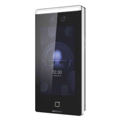 HIKVISION Terminal Min Moe Touch de Reconocimiento Facial ULTRA Rápido con función de Videoportero (ambientes no ruidosos) / Lectura de Códigos QR / 6,000 usuarios / Alta tecnología Deep Learning / Cámara 2 MP compatible con NVR