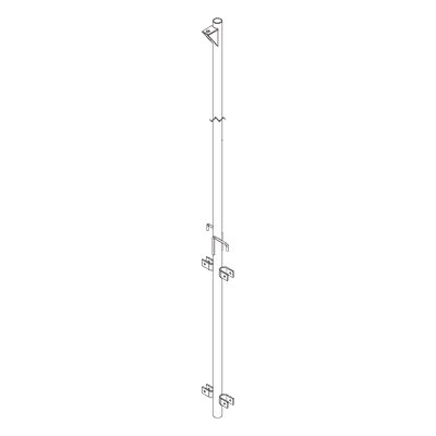 SYSCOM TOWERS Pluma de Aluminio