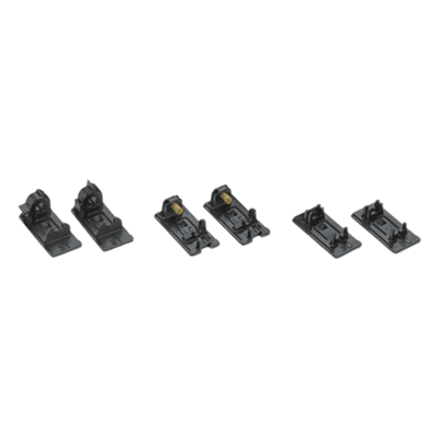 PANDUIT Soporte Para Terminación de Conectores LC Pre-Pulidos Opticam, Con Tubo de Alineación, Color Negro