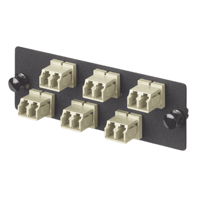 PANDUIT Placa Acopladora de Fibra Óptica