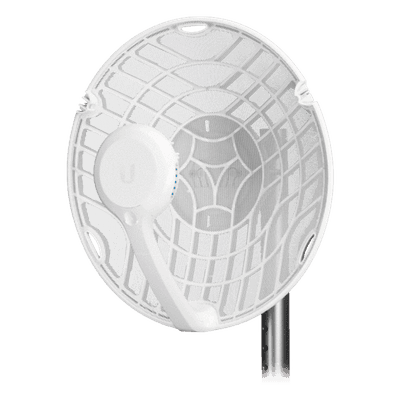 UBIQUITI Radio de Backhaul de alta capacidad, tecnología airFiber hasta 1 Gbps, 60 GHz con failover en 5 GHz, con antena integrada de 38 dBi y 11 dBi respectivamente