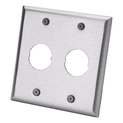 PANDUIT Placa de Pared Doble Industrial