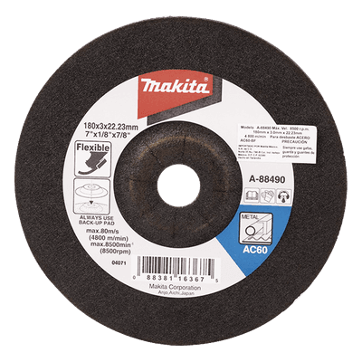 MAKITA Disco de desbaste de 7"