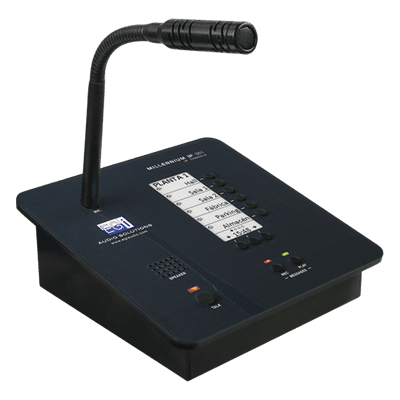 EGI AUDIO SOLUTIONS Consola de Avisos Multizona IP