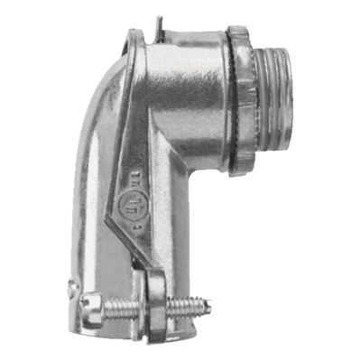 ANCLO Conector Curvo para Tubo Flexible