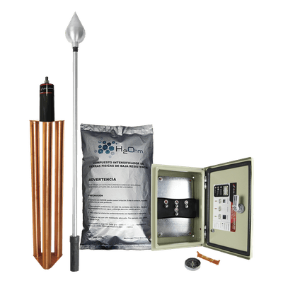 TOTAL GROUND Kit de Pararrayo