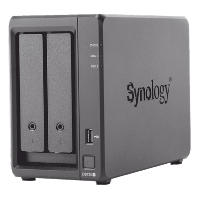SYNOLOGY Servidor NAS de escritorio con 2 bahías