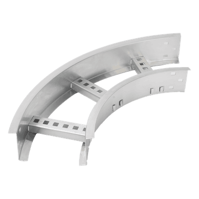 CHAROFIL Curva Horizontal de Aluminio