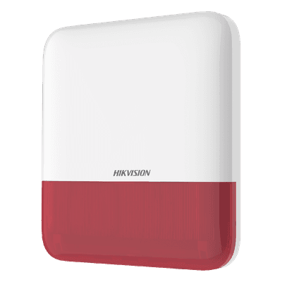 HIKVISION Sirena Inalámbrica con Estrobo