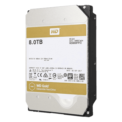 Western Digital (WD) Disco Duro Gold de 8TB