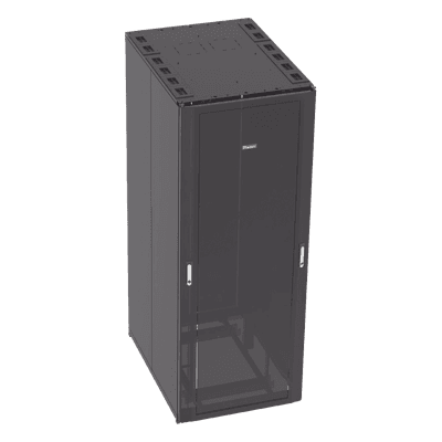 PANDUIT Gabinete Net-Access™ para Centros de Datos, 45UR, 800mm de Ancho, 1070mm de Profundidad, Fabricado en Acero, Color Negro