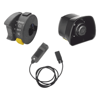 FEDERAL SIGNAL VAMA Kit Para Motocicleta FEDERAL SIGNAL , Sirena/Bocina de 30 Watt, Controlador y Micrófono