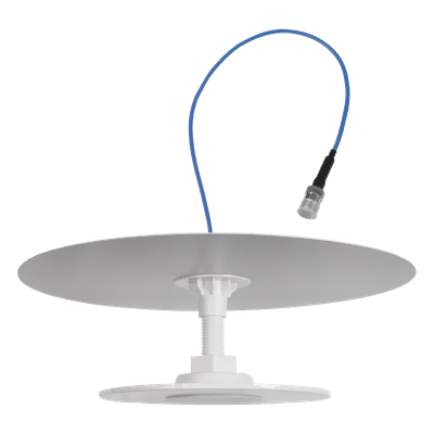 WILSONPRO / WEBOOST Antena Omnidireccional de Bajo Perfil Ultra Delgada con Reflector para Máxima Ganancia de 7dBi. Cubre bandas de celular 5G, 4G, 3G y WiFi de 608 a 2700 MHz.