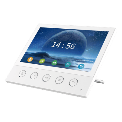 FANVIL Monitor IP/SIP para interior, Wi-Fi, pantalla táctil de 7", audio de 2 vías, PoE, 8 interfaces de entrada de alarma.