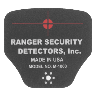 RANGER SECURITY DETECTORS Sticker para Detector de Seguridad