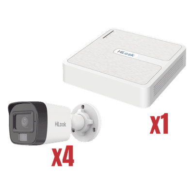 HiLook by HIKVISION Kit de Videovigilancia IP