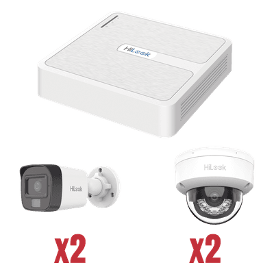 HiLook by HIKVISION Kit de Videovigilancia IP