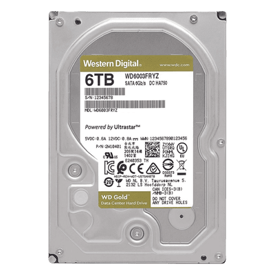 Western Digital (WD) Disco Duro Enterprise 6TB WD GOLD