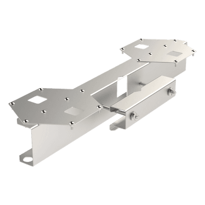 EPCOM INDUSTRIAL Base Doble para Lámpara de Obstrucción EI-GSLSE. Compatible con tubo hasta 1-1/4".