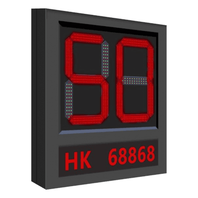 HIKVISION Pantalla LED para Aplicación de Estacionamientos / Indicador de Estados como Exceso de Velocidad, Velocidad Normal