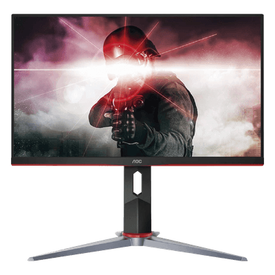 AOC Monitor 27" GAMING Backlight-LED IPS, Resolución 1920 x 1080p 144Hz, con Entradas de Video VGA / HDMI / DISPLAYPORT . Bisel Ultra Delgado. Compatible con VESA