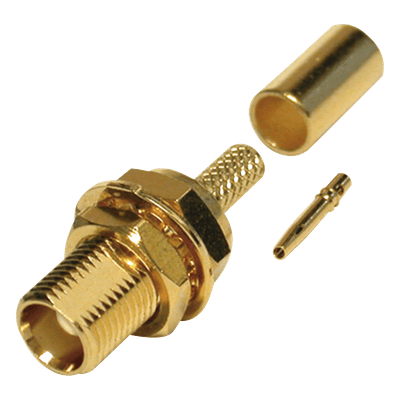 RF INDUSTRIES,LTD Conector MCX Hembra para Panel
