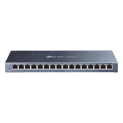 TP-LINK Switch GIGABIT TP-LINK TL-SG116, Negro, 10 W, 16 puertos