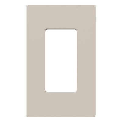 LUTRON ELECTRONICS Placa de pared 1-gang