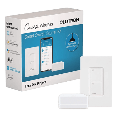 LUTRON CASETA WIRELESS Kit de Inicio para Iluminación Inteligente