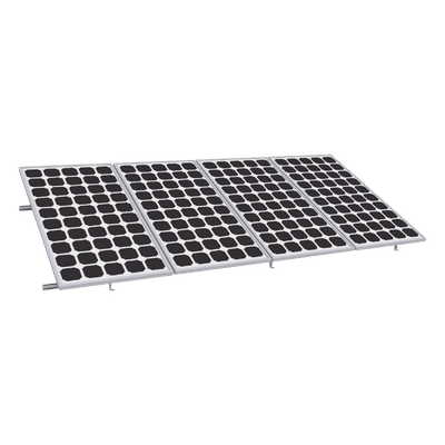 EPCOM POWERLINE Montaje para Panel Solar, Riel de 4400mm para Módulos con Espesor de 35mm, Velocidad de Viento Máx. 136km/h