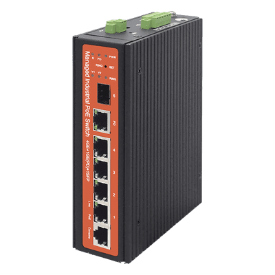WI-TEK Switch Industrial PoE