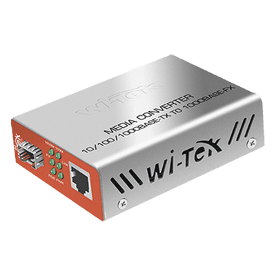 WI-TEK Convertidor de Medios PoE