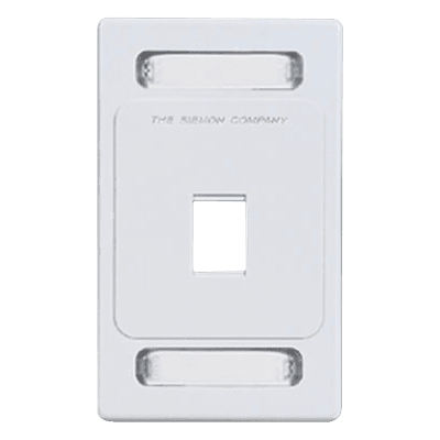 SIEMON Placa de Pared Keystone