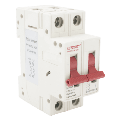 EPCOM POWERLINE Interruptor Termomagnético 2P