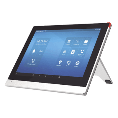 FANVIL Monitor IP/SIP para interior con Android, Wi-Fi, pantalla táctil de 10.1", audio de 2 vías, PoE, 8 interfaces de entrada de alarma.