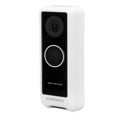 UBIQUITI UniFi Protect G4 Doorbell, WiFi, Resolución HD 2MP, Visión Nocturna IR 6 Mts, AI para Detección de Eventos, Audio Bidireccional, Protección IPX4