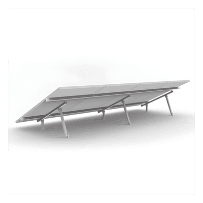 EPCOM POWERLINE Montaje para Panel Solar, Riel de 4400mm para Módulos con Espesor de 40mm, Velocidad de Viento Máx. 162km/h