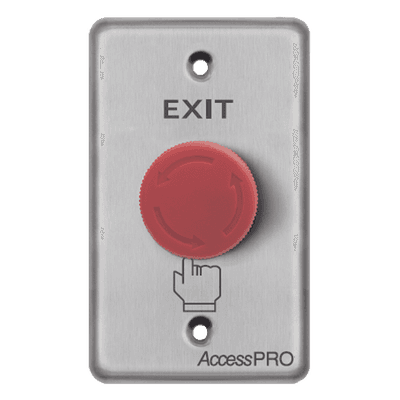 ACCESSPRO Botón de Paro de Emergencia