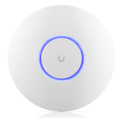 UBIQUITI Access Point UniFi doble banda 802.11ax WiFi 6, 5 GHz (MU-MIMO 2x2 y OFDMA) y 2.4 GHz (MIMO 2x2)