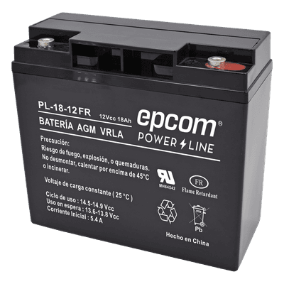 EPCOM POWERLINE Batería 12 Vcc