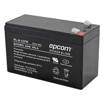 EPCOM POWERLINE Batería de Respaldo AGM-VRLA