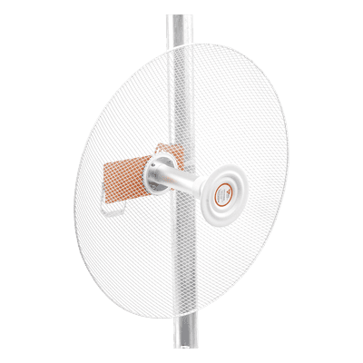 TXPRO Antena direccional con diseño aerodinámico para minimiza la resistencia al viento, Ganancia de 30 dBi, frecuencia (4.9 - 6.5 GHz), Polarización doble, incluye montaje para torre o mástil