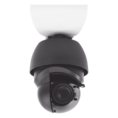 UBIQUITI UniFi Protect G4 PTZ cámara de giro, inclinación y zoom de alto rendimiento con transmisión de video 4K, 24 FPS, zoom óptico 22x y visión nocturna LED IR adaptativa.