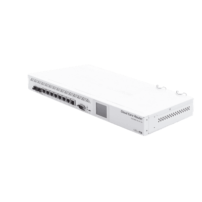 MIKROTIK (CCR1009-7G-1C-1S+) Cloud Core Router, CPU 9 Núcleos,7 Puertos Gigabit, 1 Combo TP/SFP, 1 puerto SFP+, 2 GB Memoria