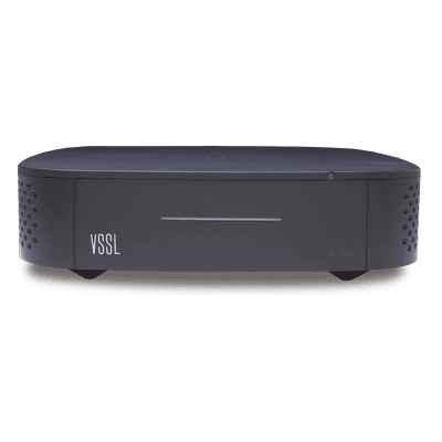 VSSL Amplificador una Zona, 2 Canales, 50 W por Canal, con Chromecast, Alexa Cast, Airplay, Spotify Connect: funciona con Google Assist