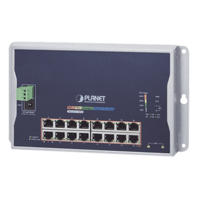 PLANET Switch Industrial Administrable Capa 2 de Pared