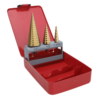 PRECISION Juego de Brocas Escalonadas