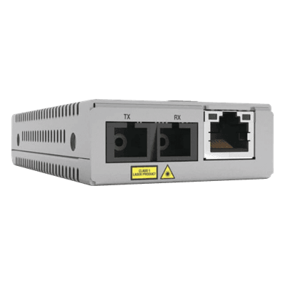 ALLIED TELESIS Convertidor de Medios Gigabit