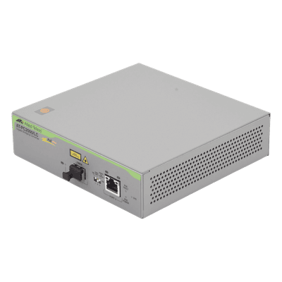 ALLIED TELESIS Convertidor de Medios PoE+