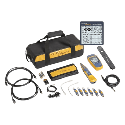 FLUKE NETWORKS Kit Verificador de Red